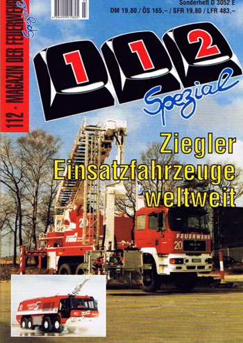 112 Magazine Ziegler Einsatzfahrzeuge Weltweit